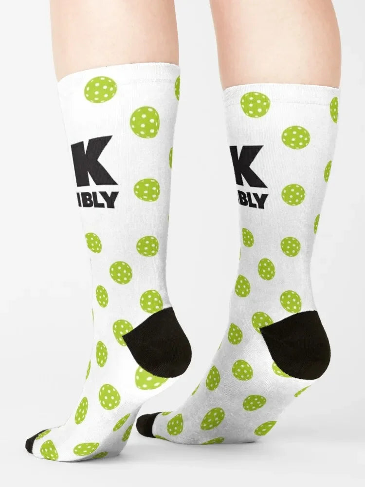 Dink Responsibly Pickleball Socks