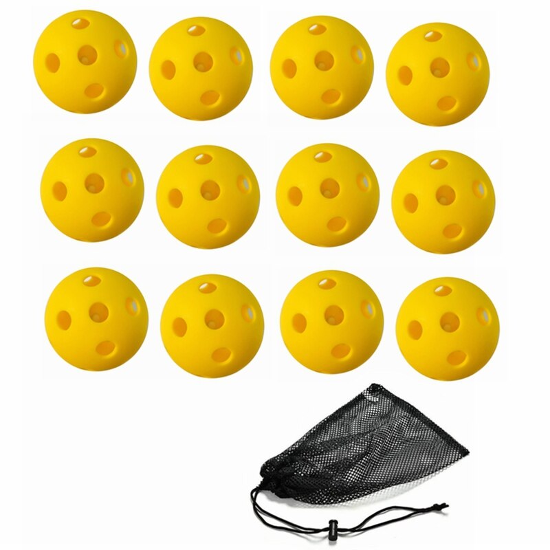 Indoor Pickleballs | 6 or 12 Pack