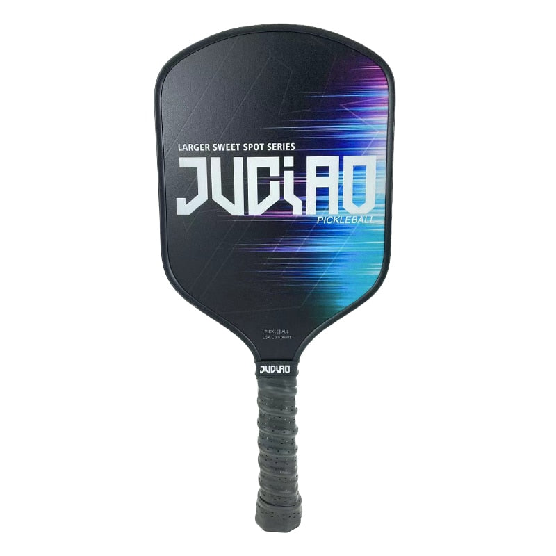 Juciao CJ | Single Carbon Fiber Pickleball Paddle (Blue)