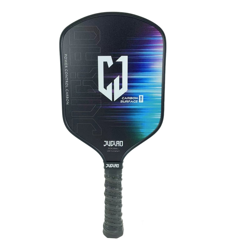 Juciao CJ | Single Carbon Fiber Pickleball Paddle (Blue)