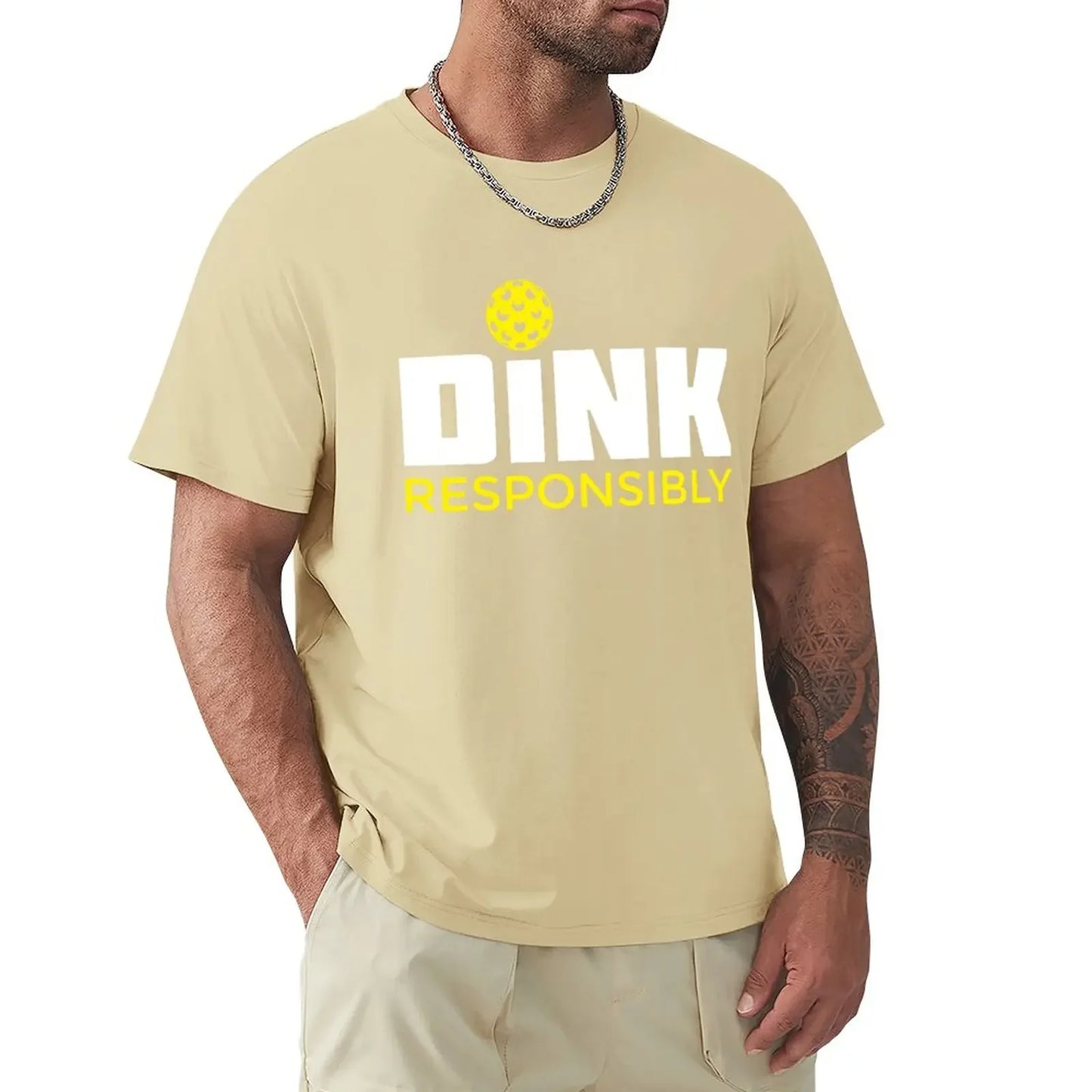 Dink Responsibly Pickleball T-Shirt