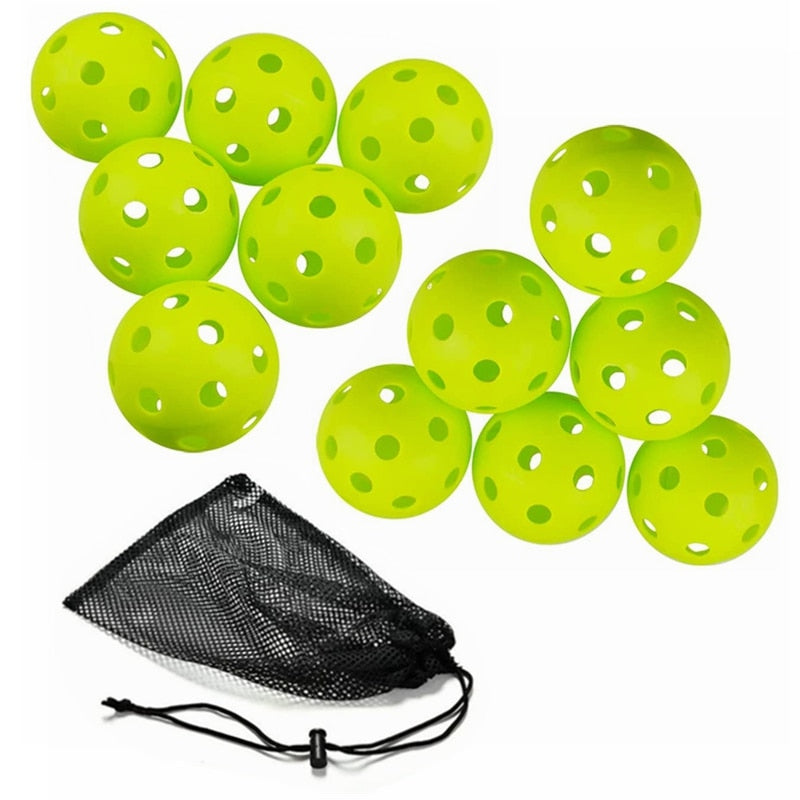 Indoor Pickleballs | 6 or 12 Pack