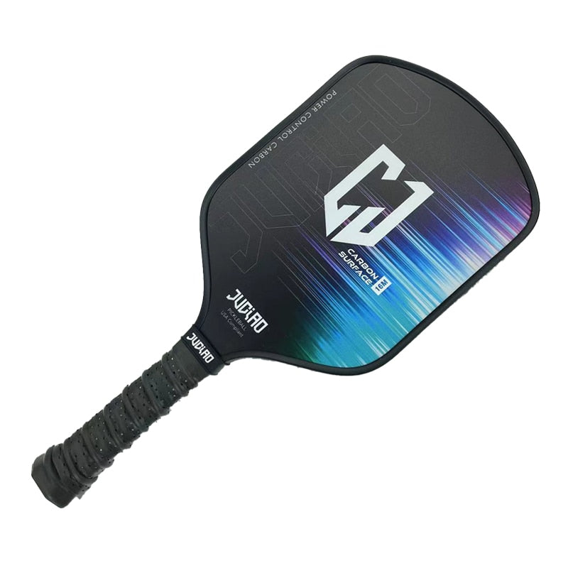 Juciao CJ | Single Carbon Fiber Pickleball Paddle (Blue)