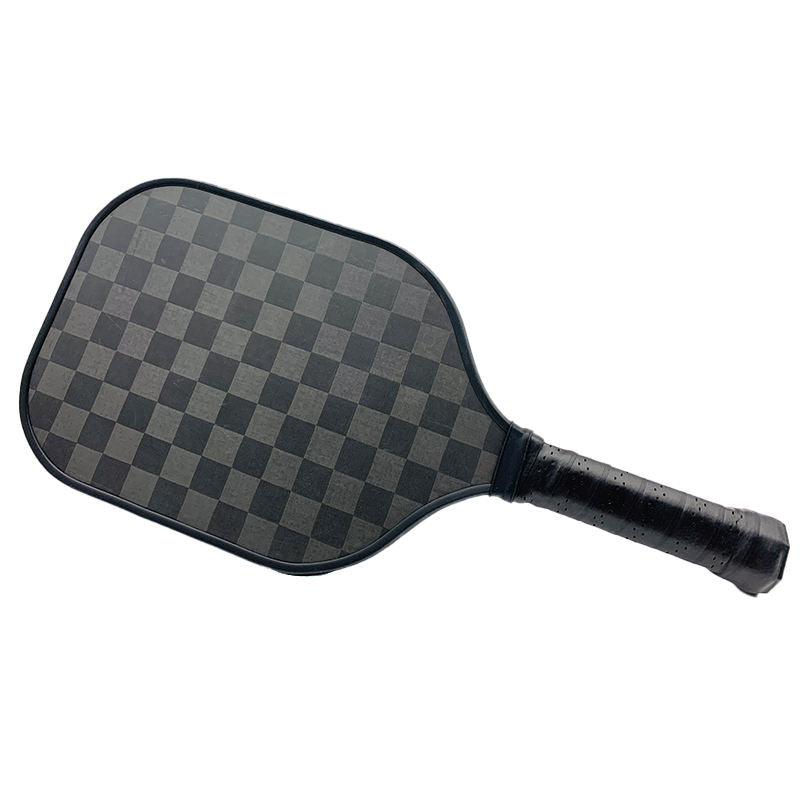 Juciao CJ 18k | Single Carbon Fiber Pickleball Paddle (Checkered)