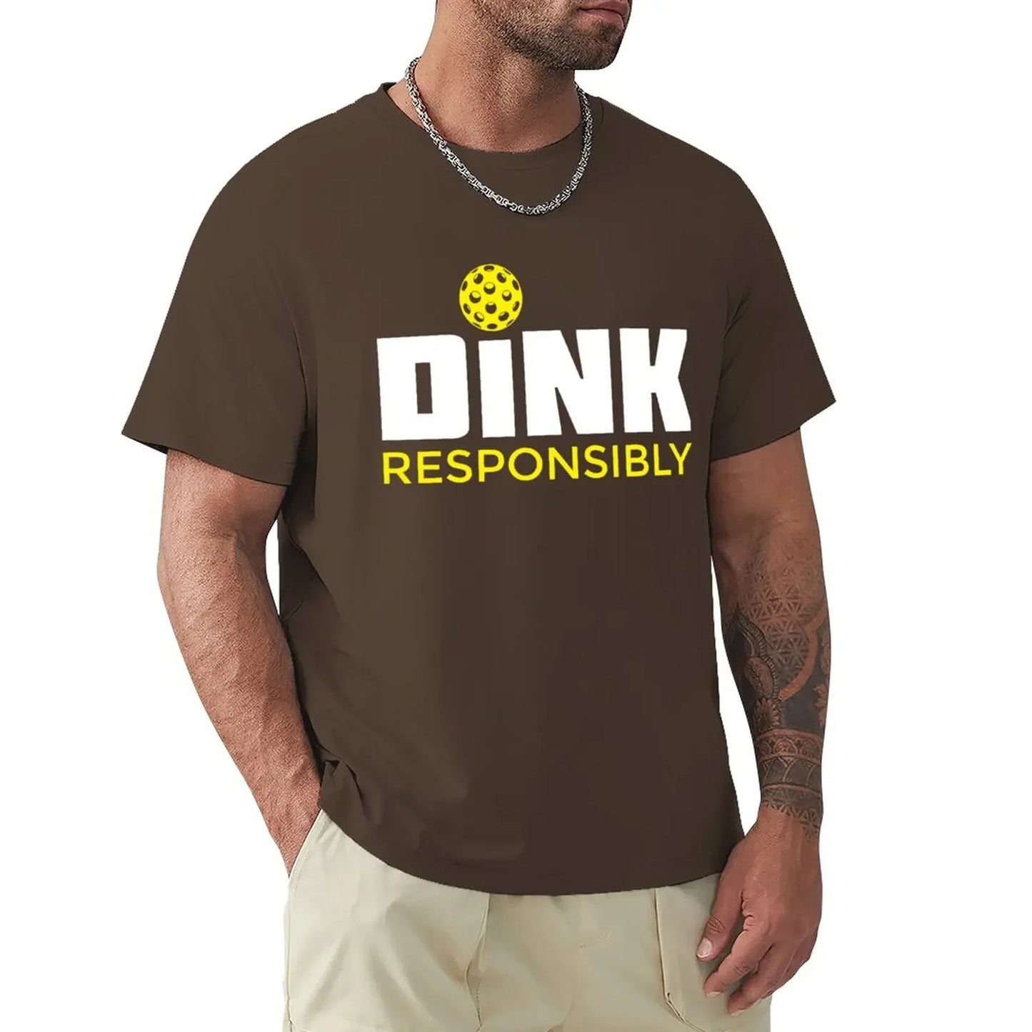 Dink Responsibly Pickleball T-Shirt