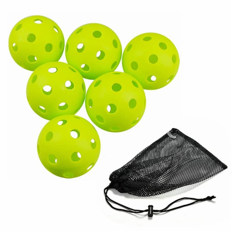 Indoor Pickleballs | 6 or 12 Pack