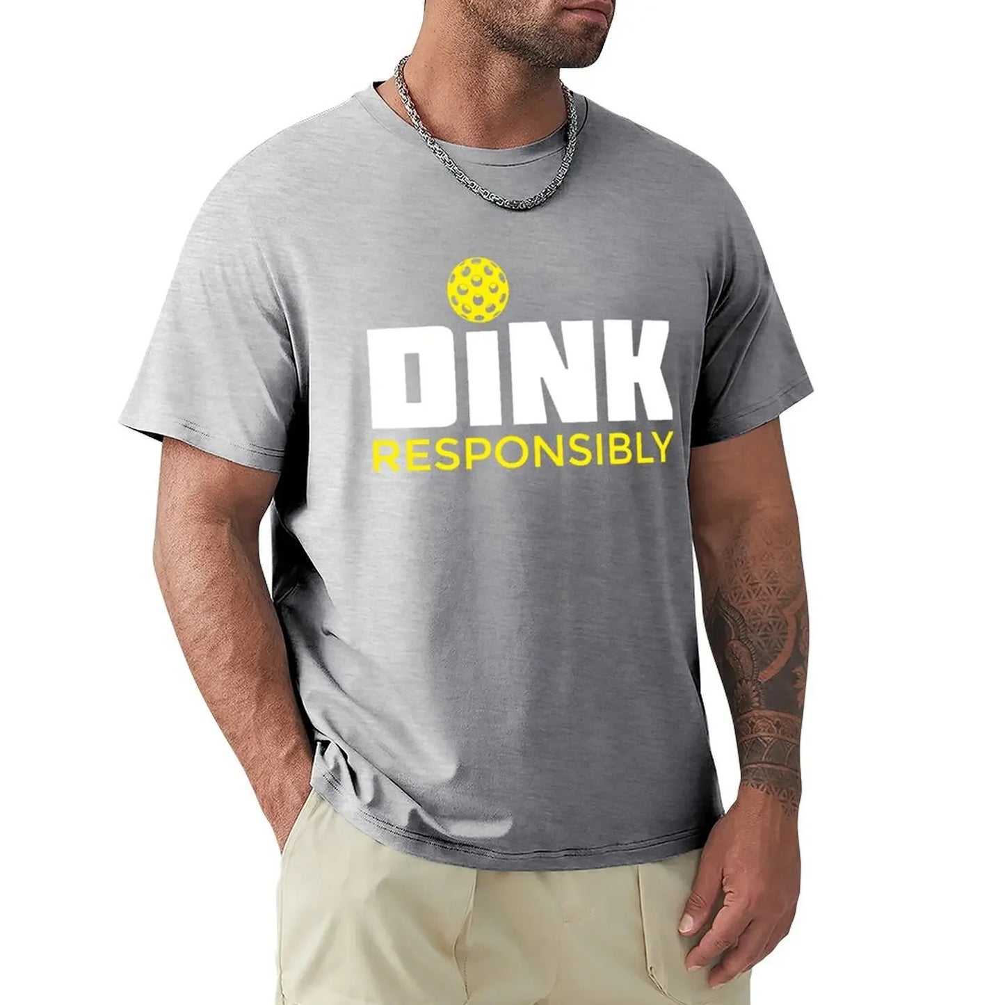 Dink Responsibly Pickleball T-Shirt